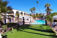 Palm Springs 15 room boutique hotel.